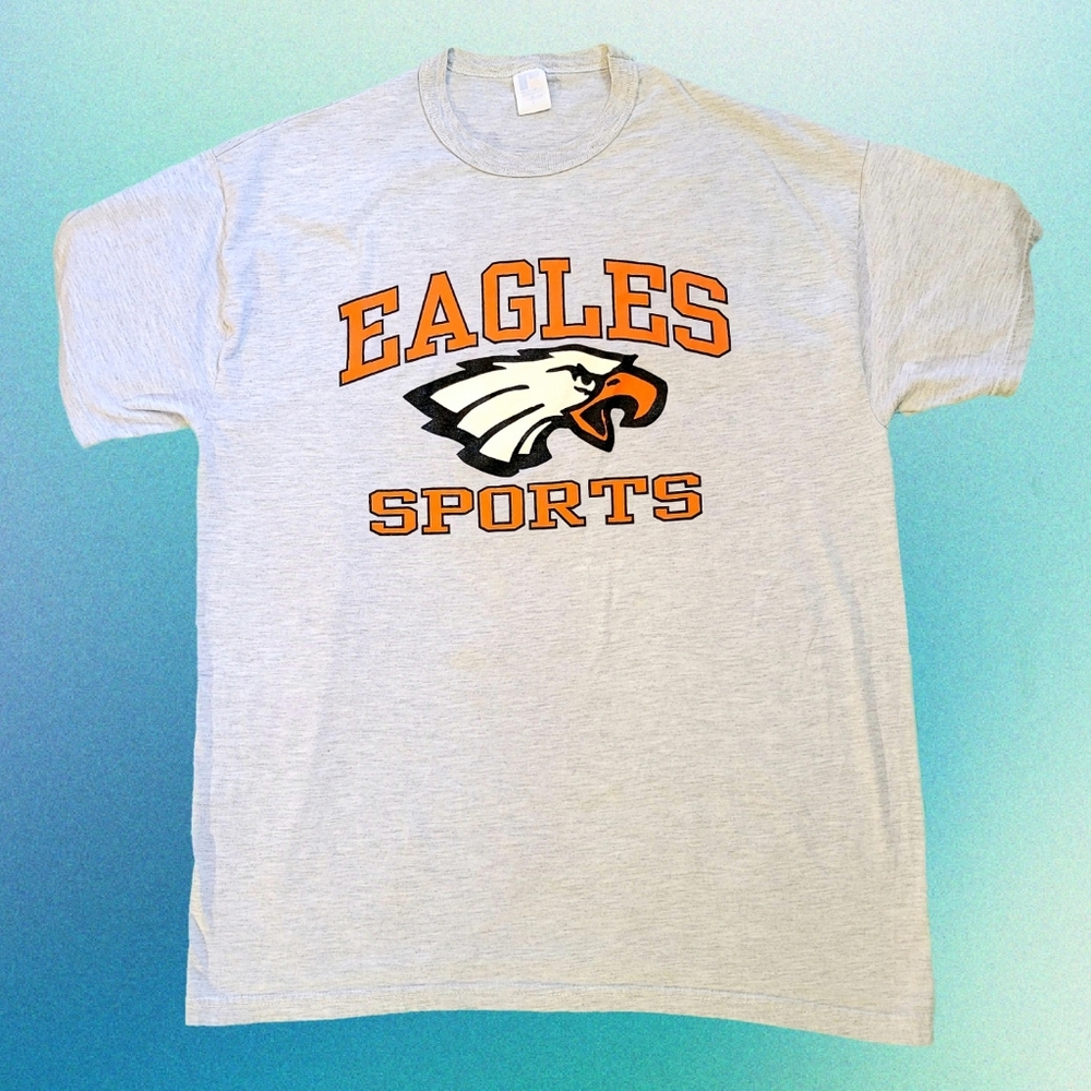 Eagle Sports Large Grey T-Shirt Slightly Used
